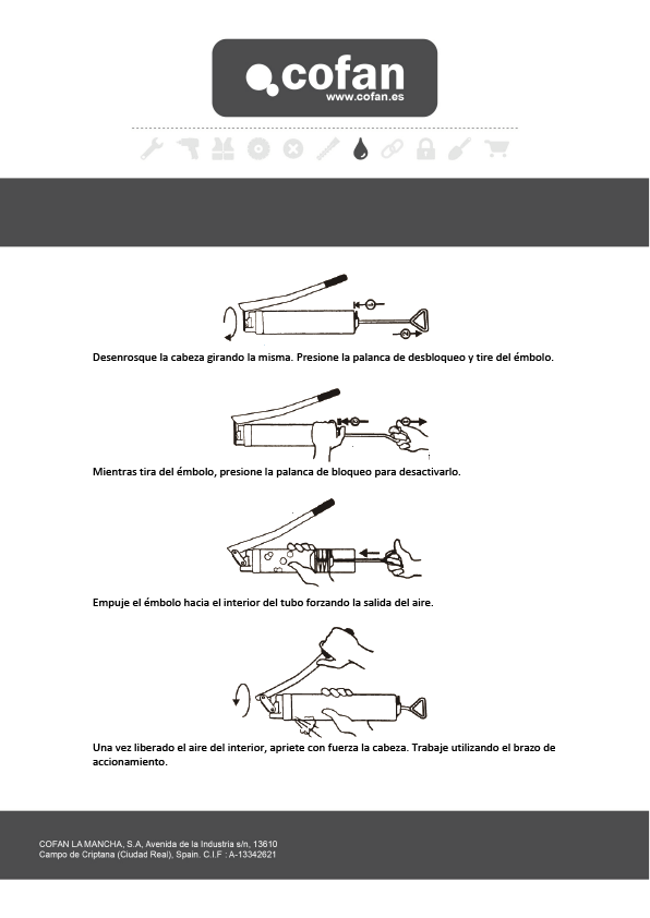 Bomba Engrase Profesional 400 Gramos Manual 2