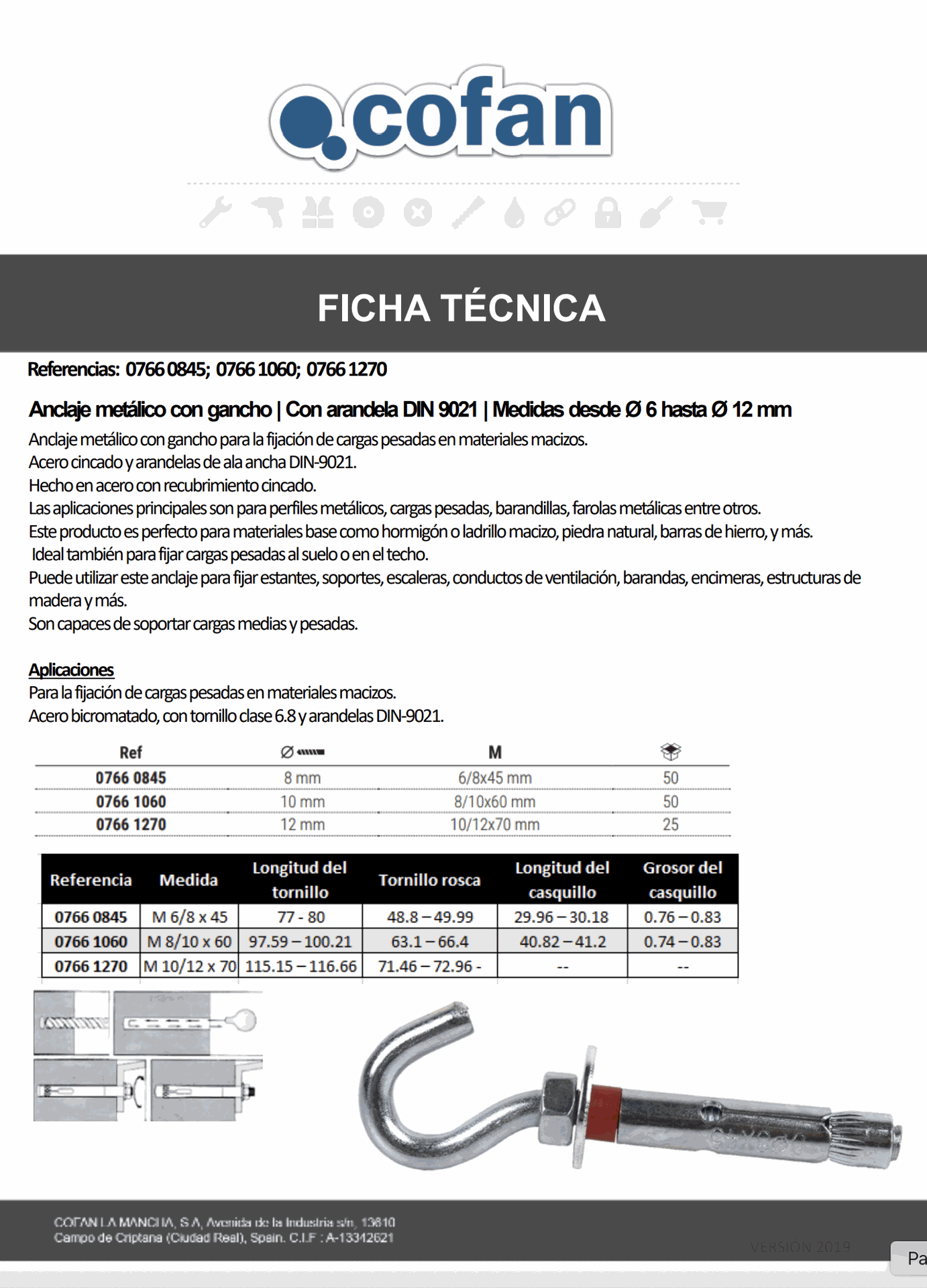 Ficha Técnica de Aceitera Metálica Profesional