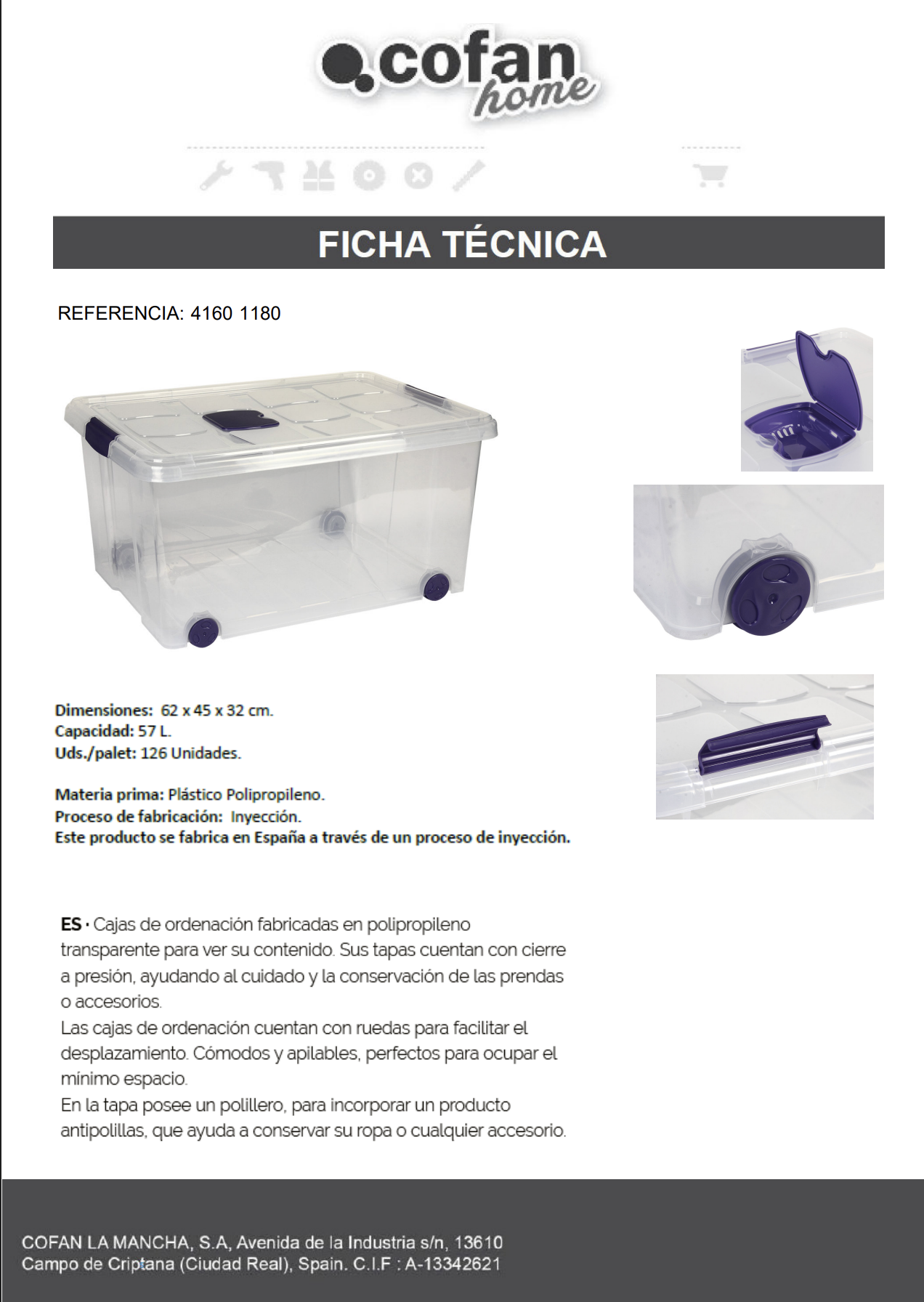 Ficha Técnica de Abrazadera Metálica Banda 9-12 mm