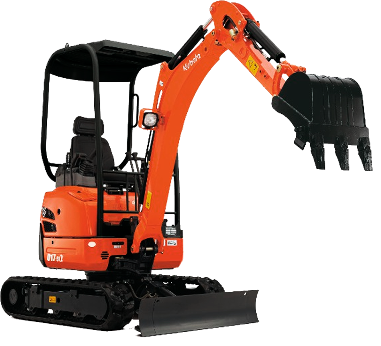 Mini excavadora Kubota U17-3