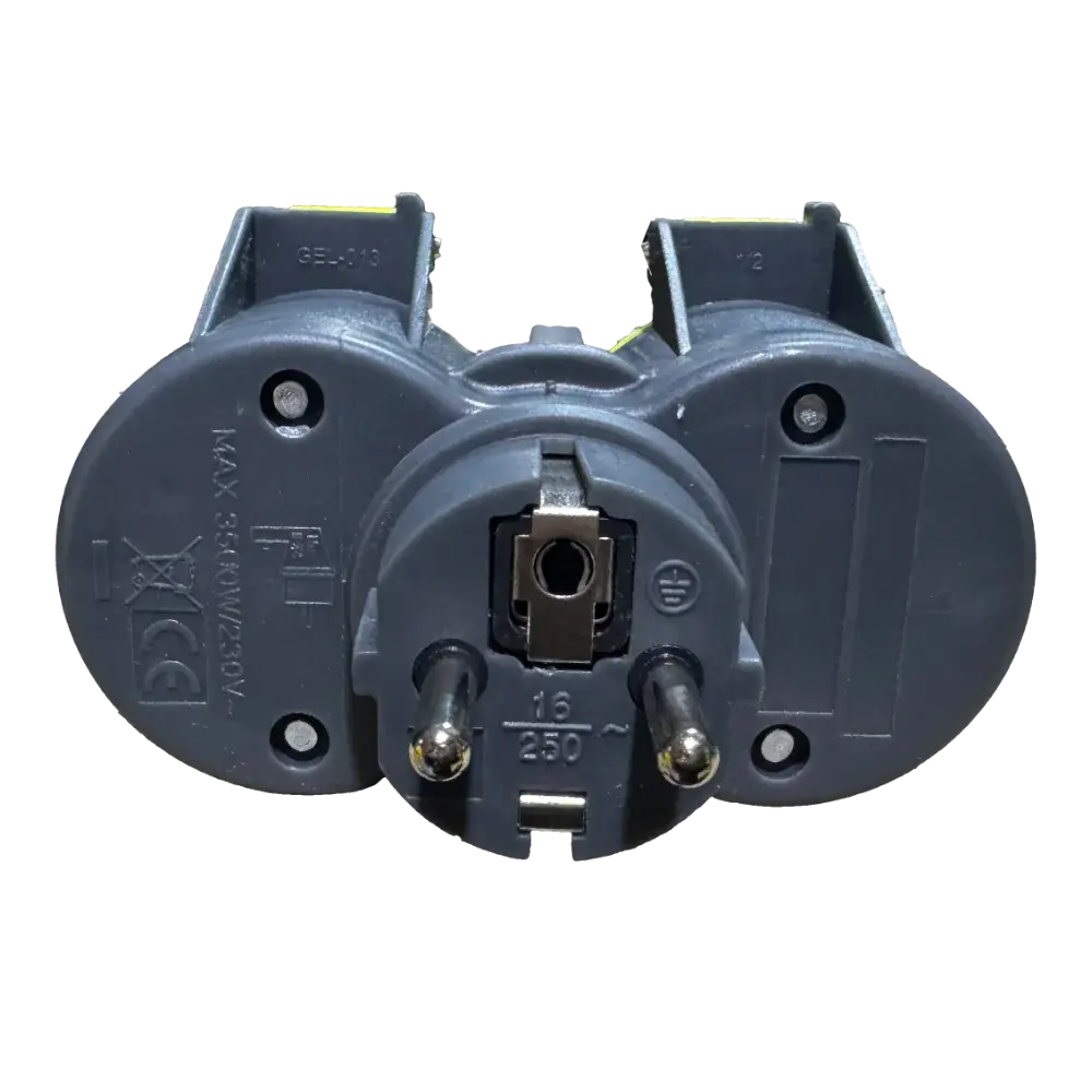 Adaptador Doble Schucko Frontal IP44 Ref- MSU2IP6.webp