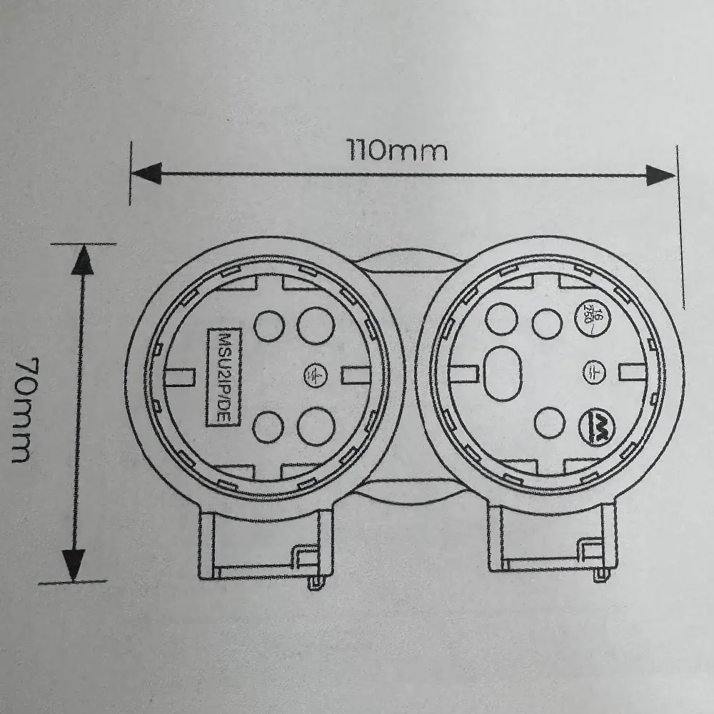 Adaptador Doble Schucko Frontal IP44 Ref- MSU2IP9.webp