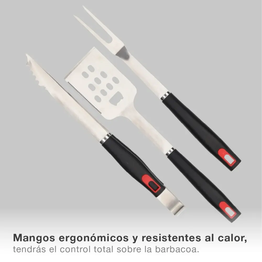 Set de 3 Utensilios para Barbacoa Ref. 401000007.webp