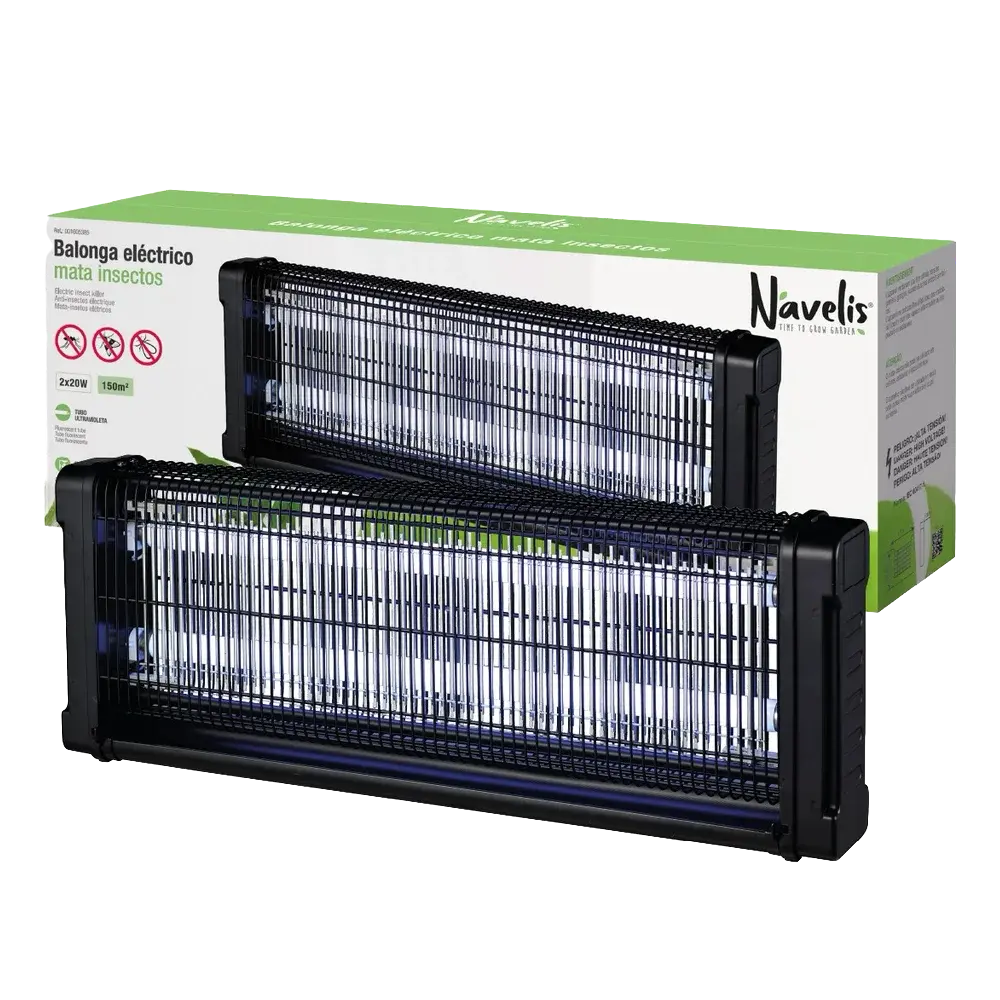 Parrilla Mata Insectos Balonga 2x20W 150 m2 Ref. 001605385.webp