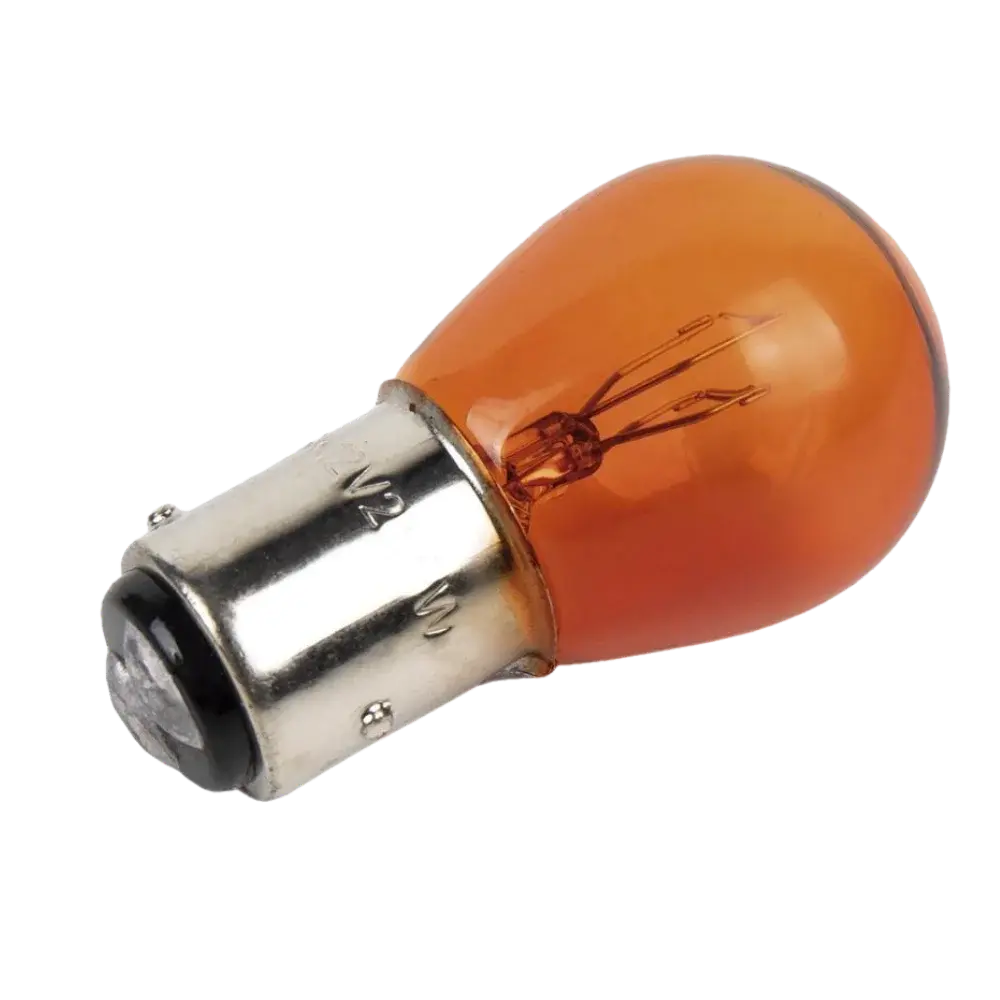 Bombilla 2 Polos Ambar Descentrada P21:5W 12 V Ref. 03501214.webp