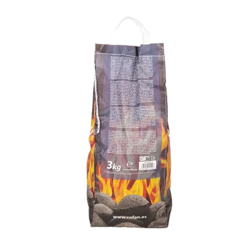 Bolsa Briquetas Carbón Vegetal 3 Kg Ref. 43050110.webp
