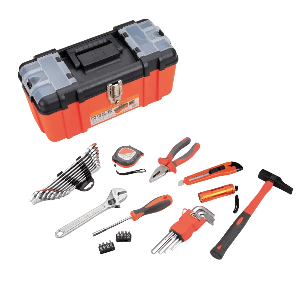 Caja de Herramientas Plastico 33 Piezas Orange.webp