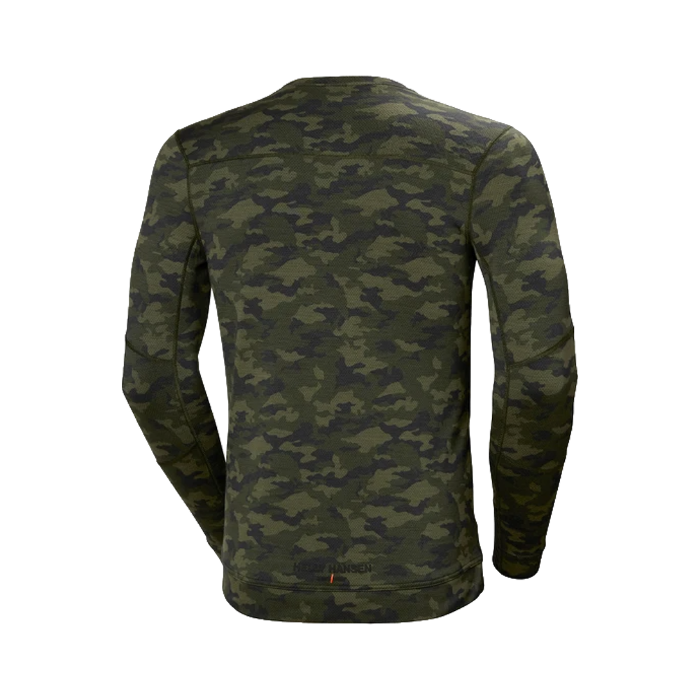 Camiseta HH Lifa Merino Crewneck Camuflaje Talla L Ref.75106