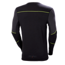 Camiseta HH Lifa Merino Cuello Redondo 999 Negro/Gris Ref.75106