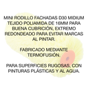 Minirodillo fachadas Midium D/30 15 cm Ref. 24616