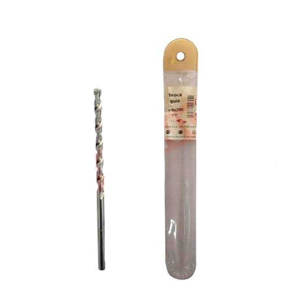 Broca Guía para Piedra  8x200 CYL