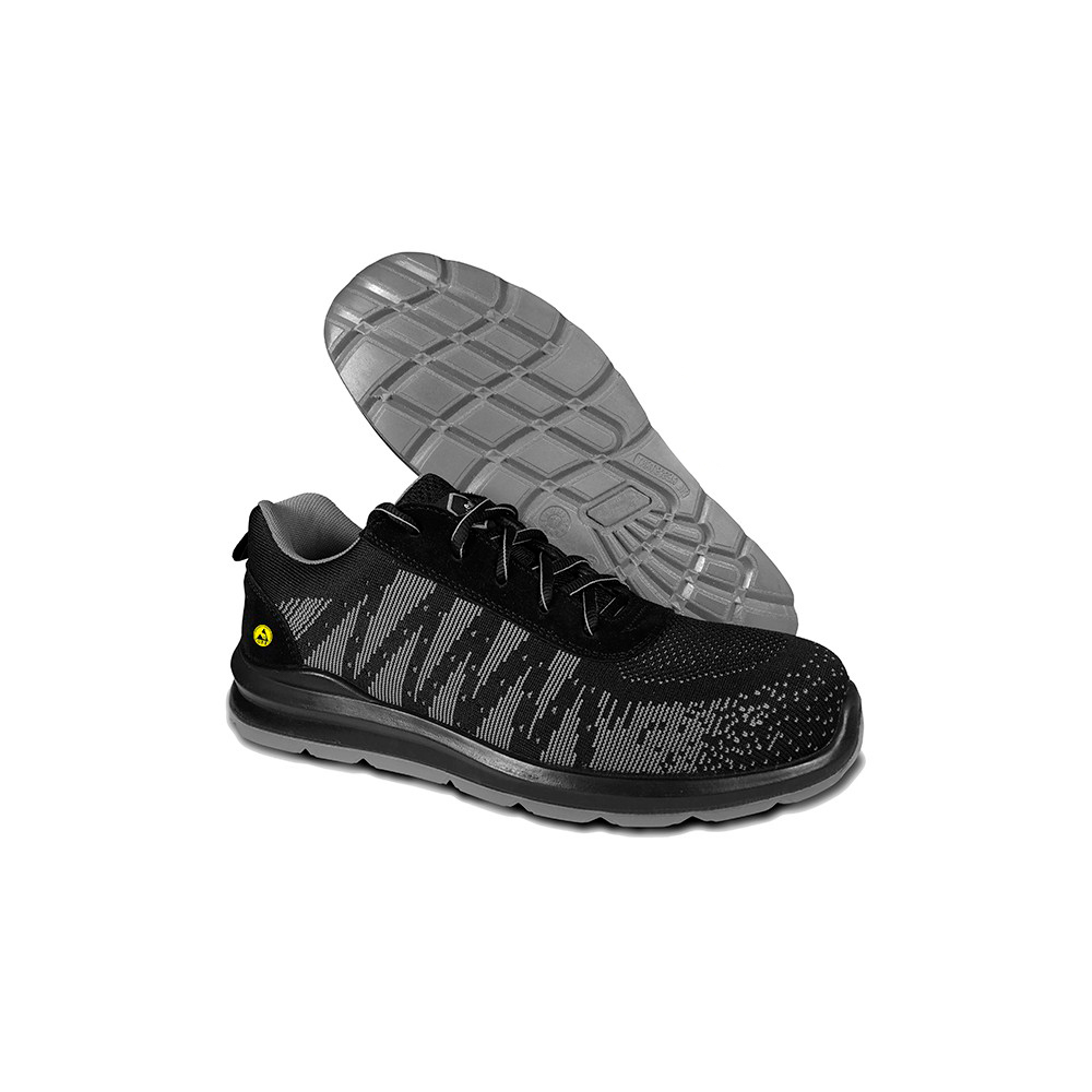 Zapato Indra Grey No Métalico S3S