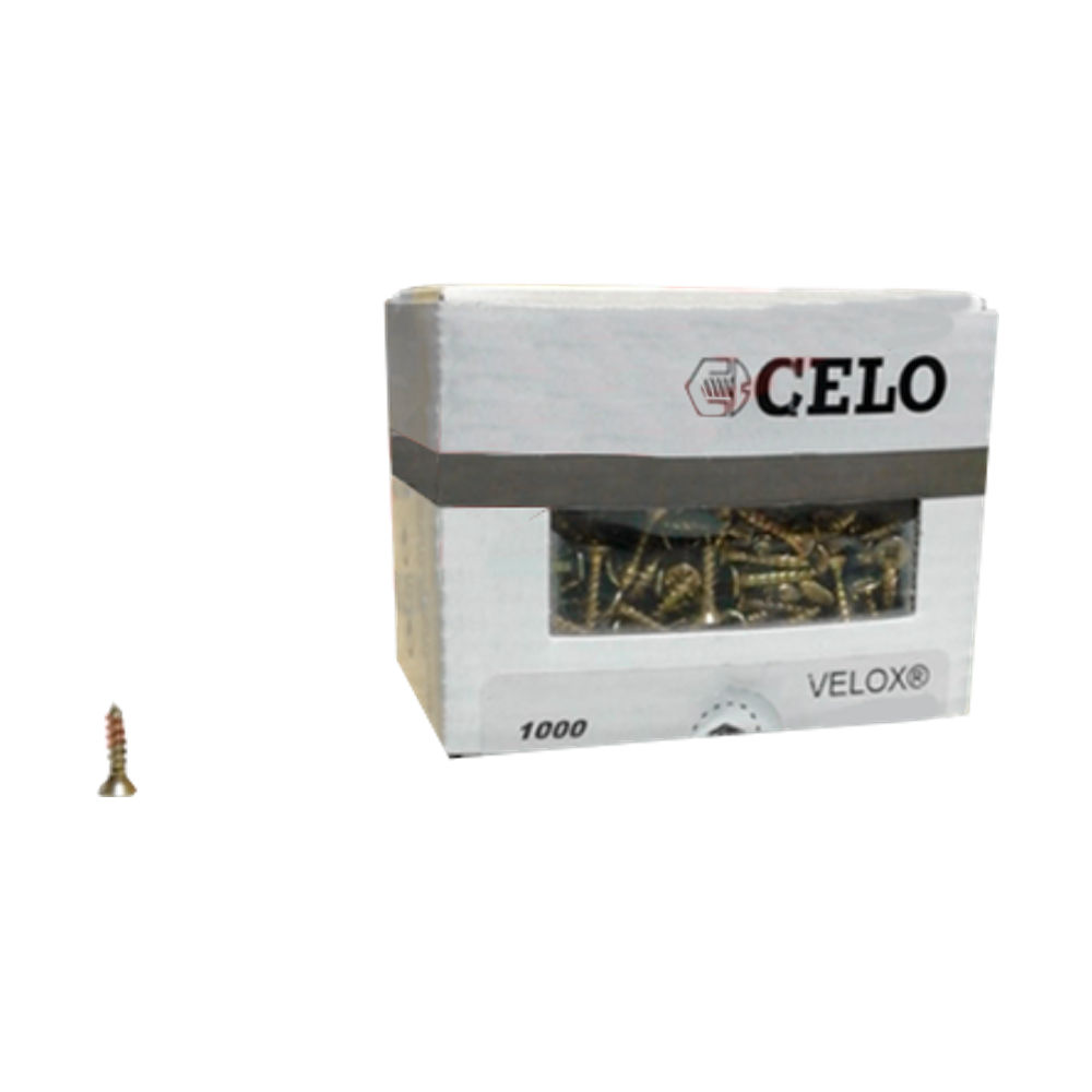 Caja de Tornillo para Madera Pozidrive Cabeza Avellanda DIN 7505