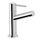 Monomando de lavabo Max-Tres cromado con maneta de Cuerpo Redondo Ref. 06210301