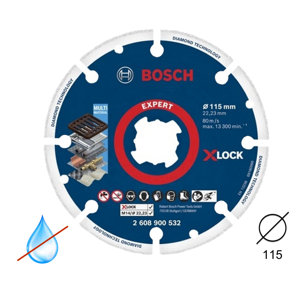 Disco de Diamante Metal X-Lock