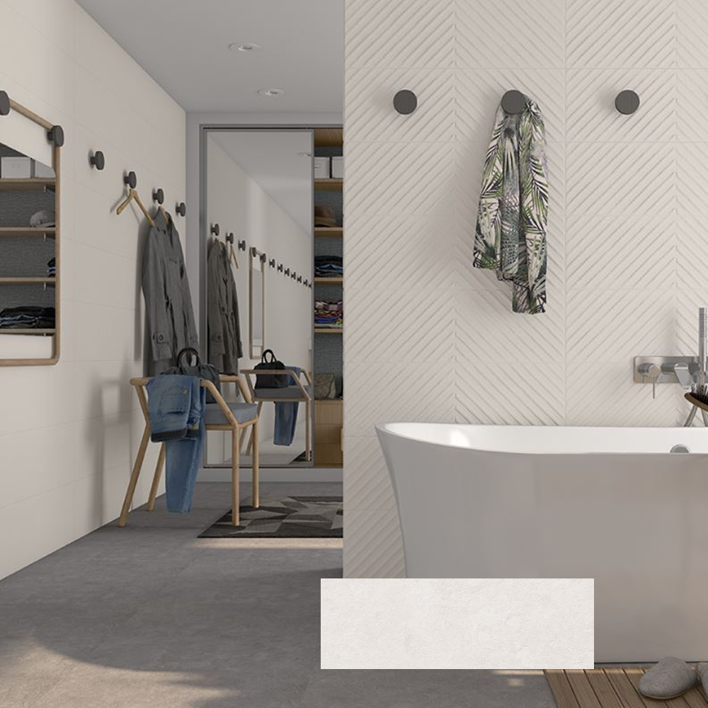 Caja Omicron Blanco 25x75 ( 1,69 m2)