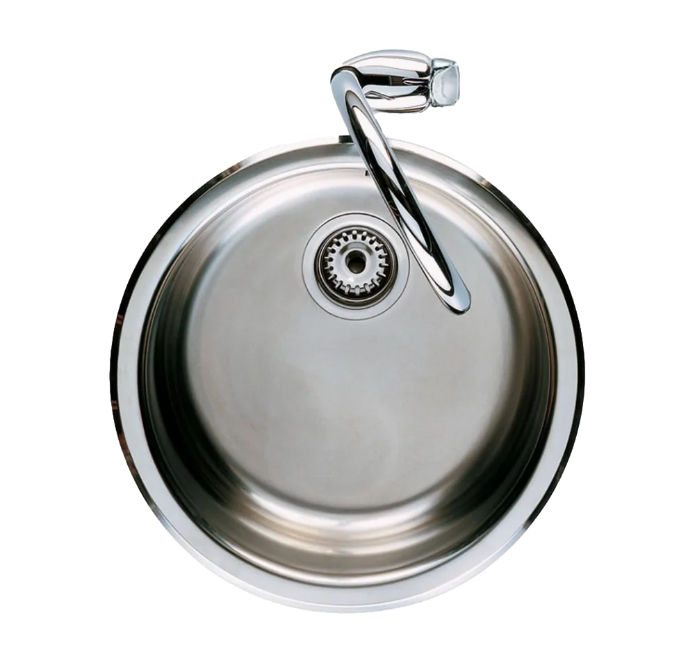 Fregadero Inox Redondo 450*450*175