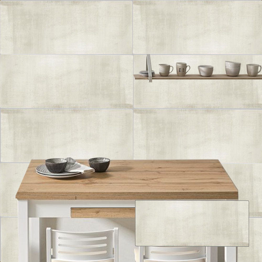 Caja Arles Blanco L 23,5 x 58 (1,36m2)