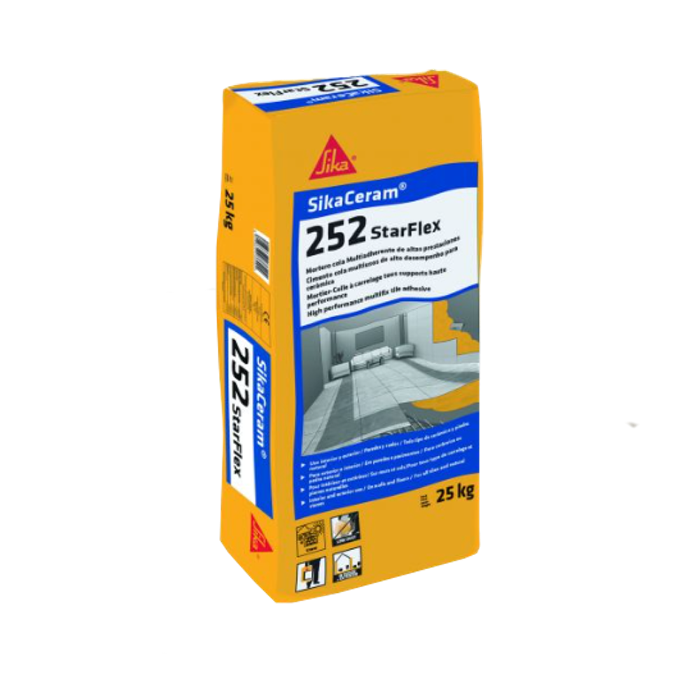 Sika Ceram-252 StarFlex Adhesivo Cementoso