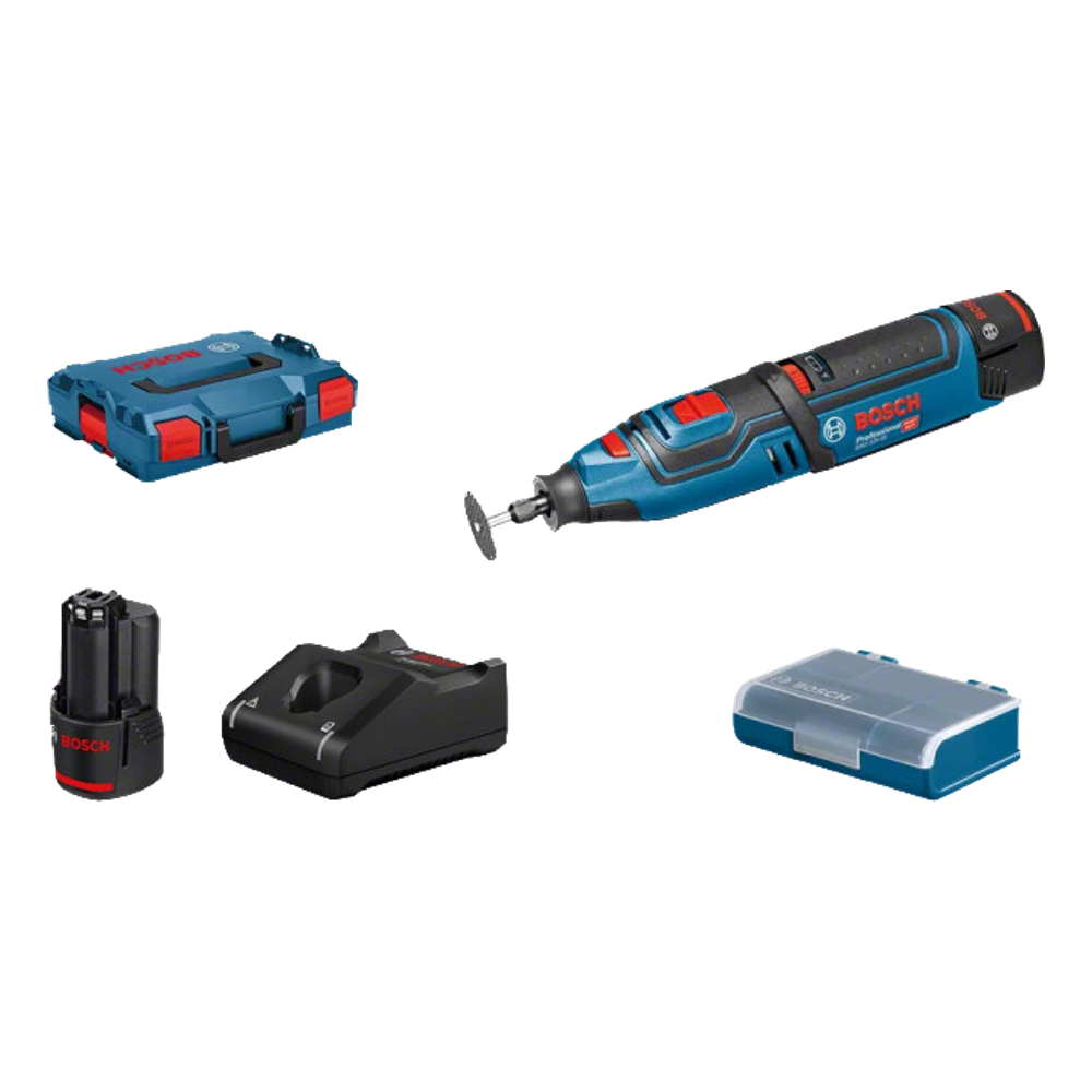 Multiherramienta Giratoria GRO 12V-35 a Batería + 2 Baterías de 2 Ah