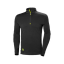 Camiseta HH Lifa Media Cremallera 990 Negra Ref.75109