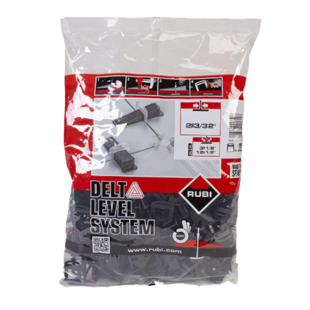 Bolsa Bridas Delta Level 3-12 mm 2 mm (400 uds.) Ref.02854