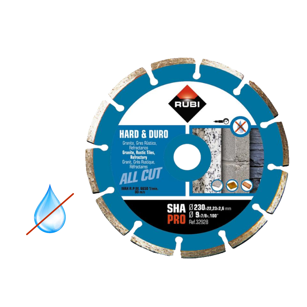 Disco de Corte para Material Duro SHA Pro 230 mm