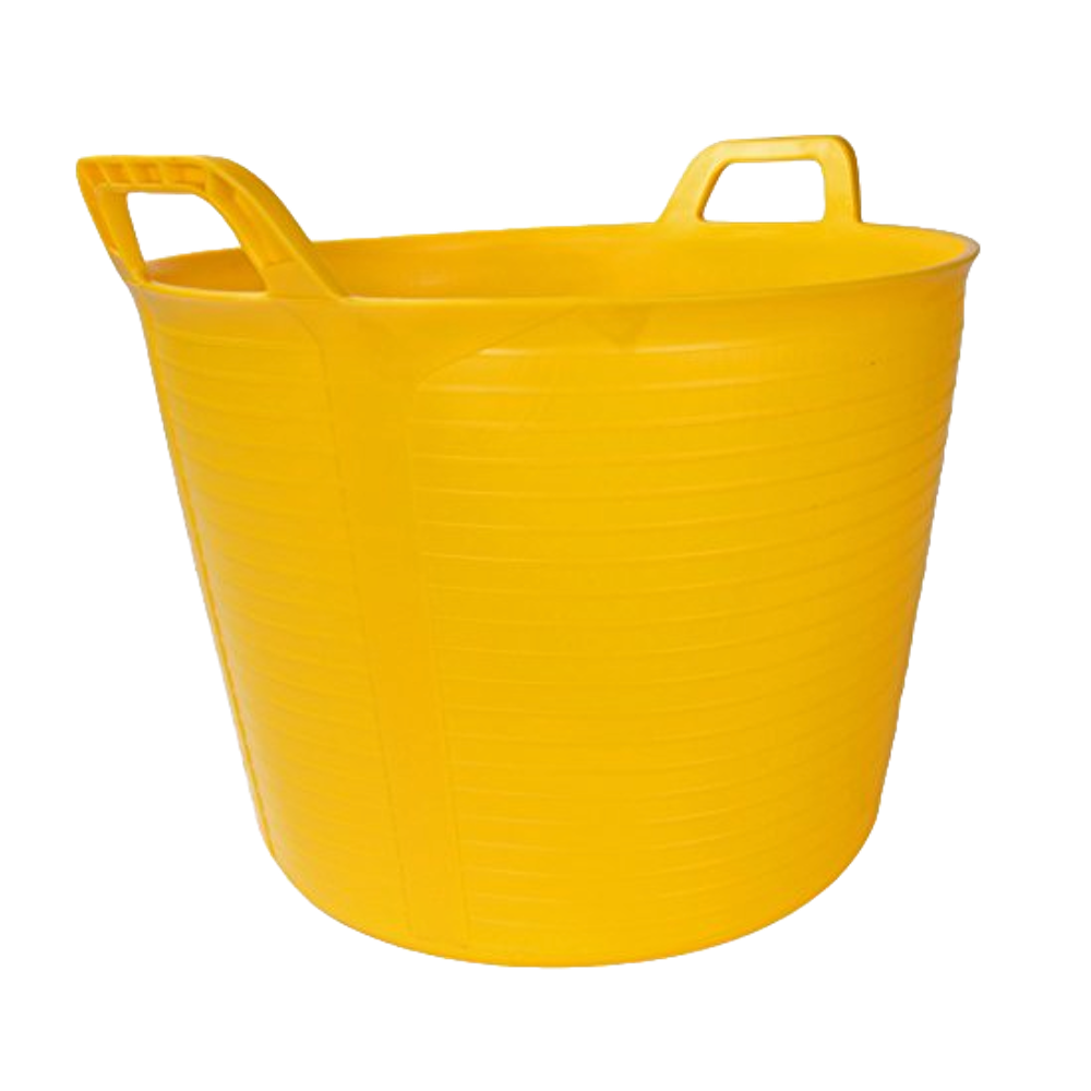 Capazo Nº 3 Plástico 40 Litros Amarillo Ref. 88720
