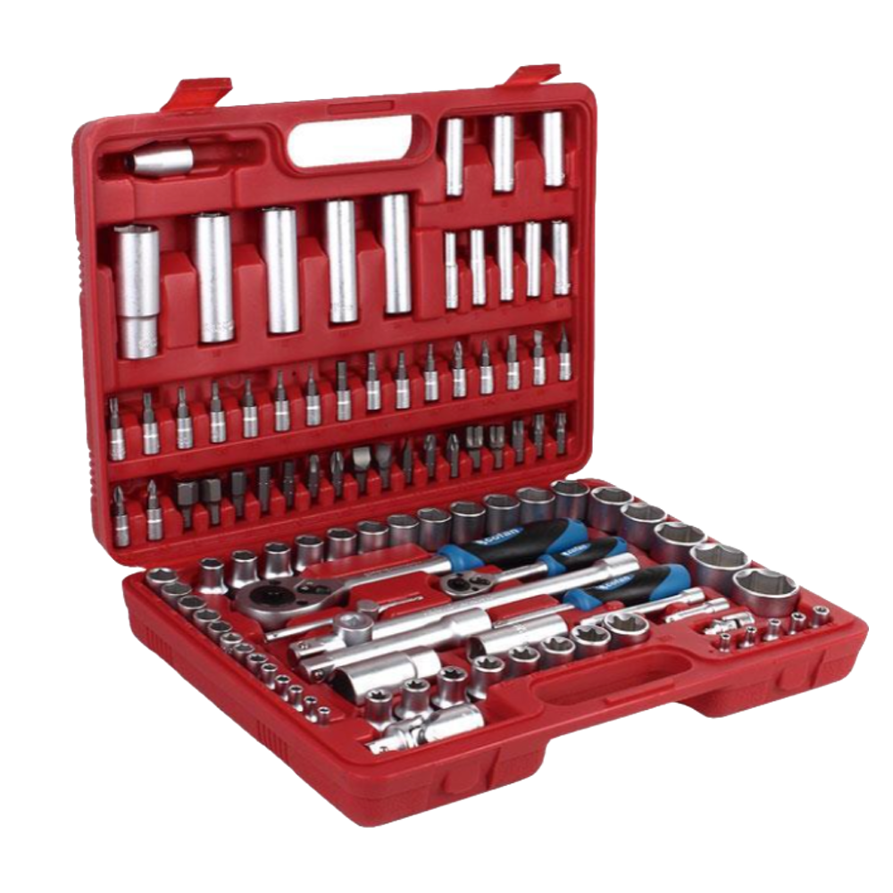 Maletín de Herramientas Profesional 1/2&quot; y 1/4&quot; (108 ud) Ref. 14009016