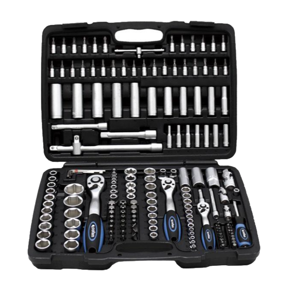 Maletín de Herramientas Profesional 1/2&quot;, 3/8&quot; y 1/4&quot; (171 ud) Ref. 14009017