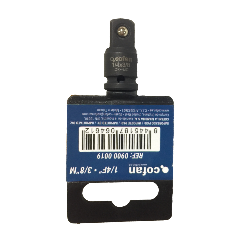 Adaptador de Impacto 1/4&quot; a 3/8&quot; Ref. 09000019