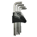 Juego de 9 Llaves Torx Acodadas Ref. 09504000