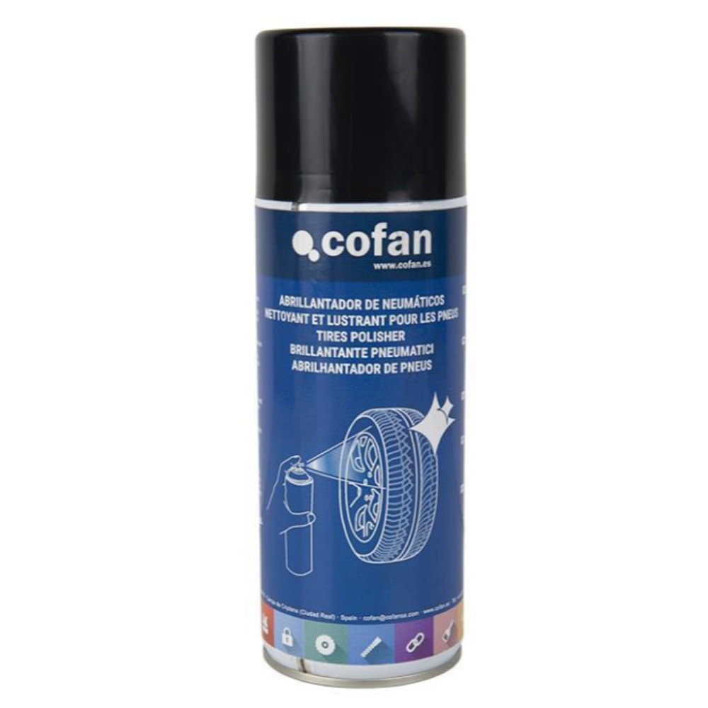 Spray Abrillantador de Neumáticos 400 ml Ref. 15000052