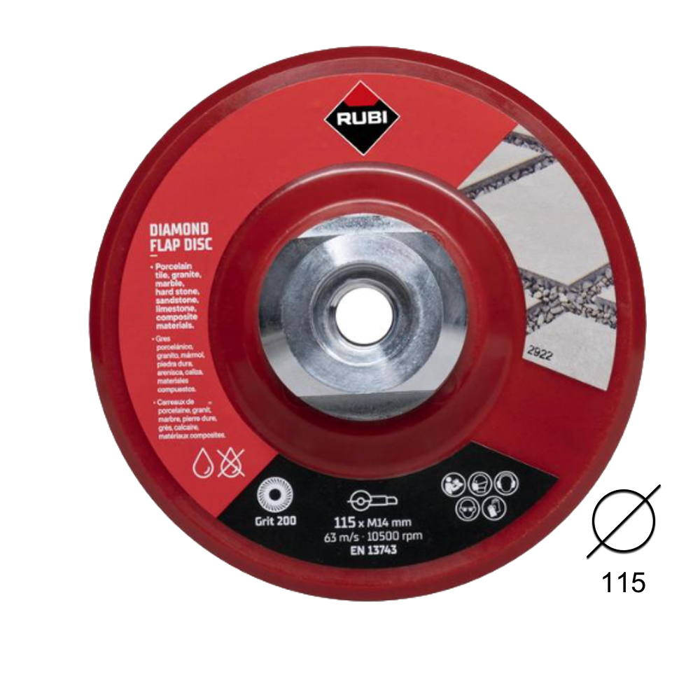 Disco de Láminas de Diamante 115 mm