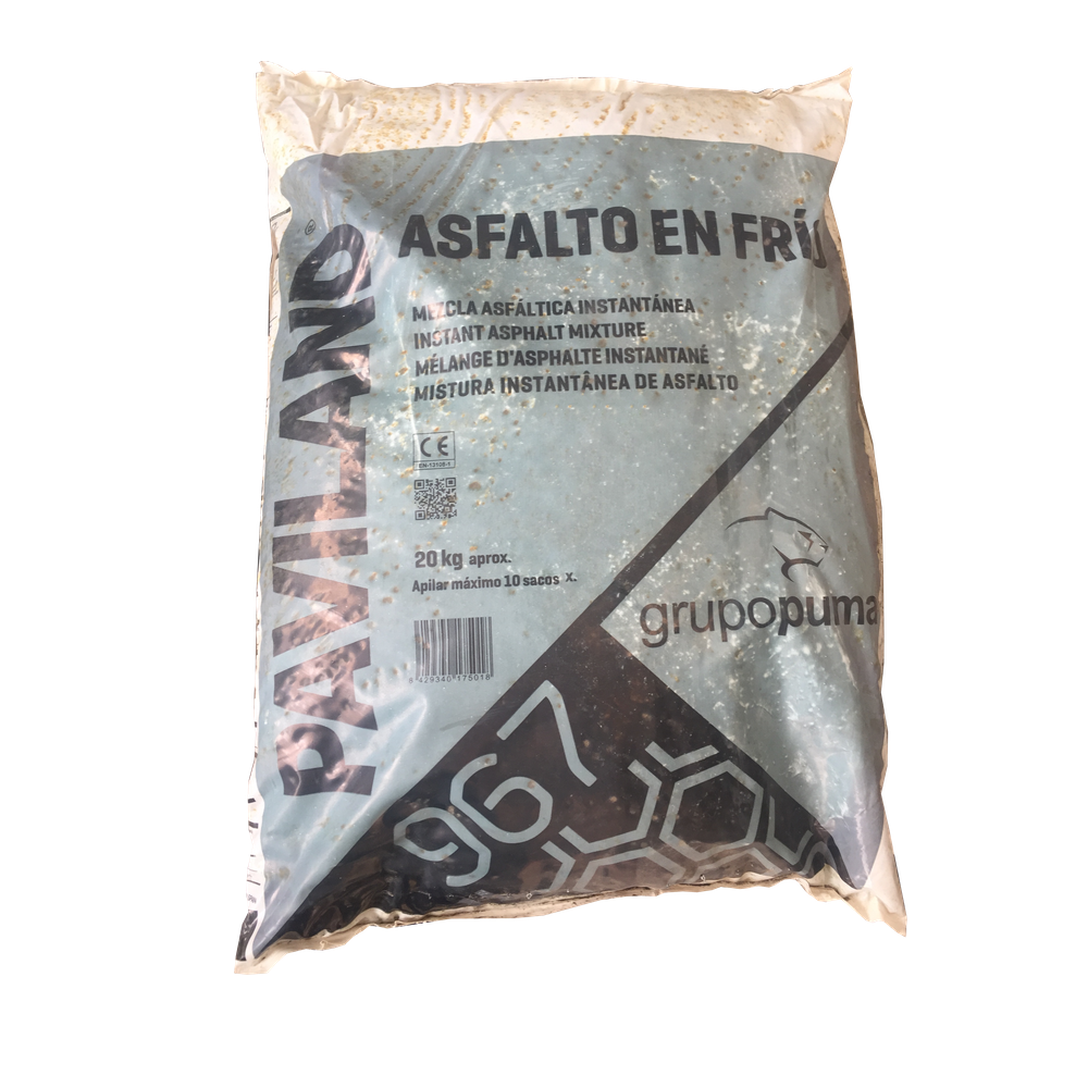 Saco Paviland Asfalto en Frío 20 Kg Ref. 085486