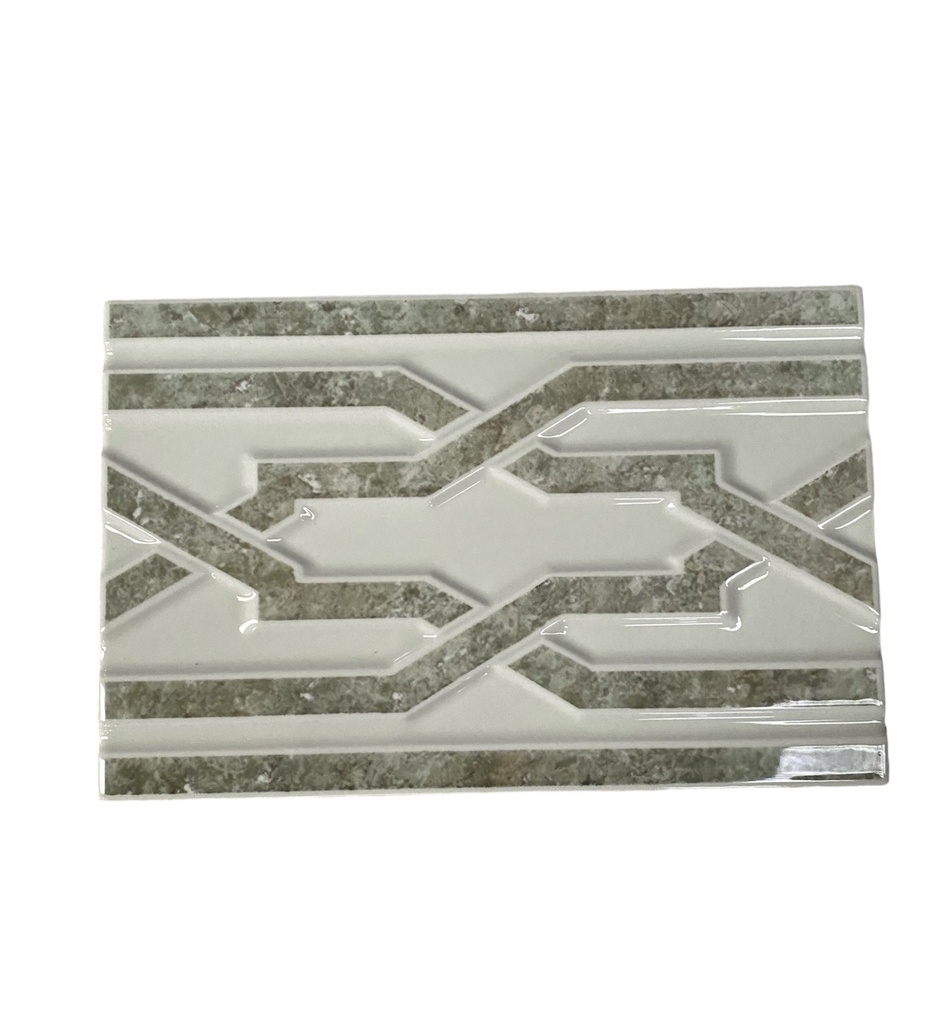 Pz Cenefa Tasmania Verde 17,5x27