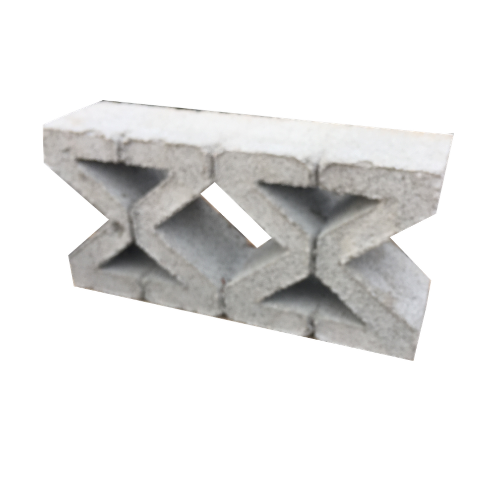 Pz Celosía Mar-Lux 40x20x10 Gris Ref. CE-MAR