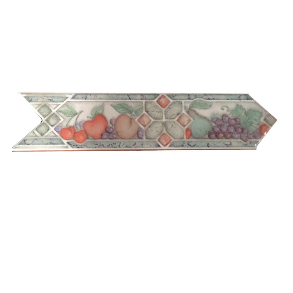 Pz Cenefa Valencia Gris 8x31