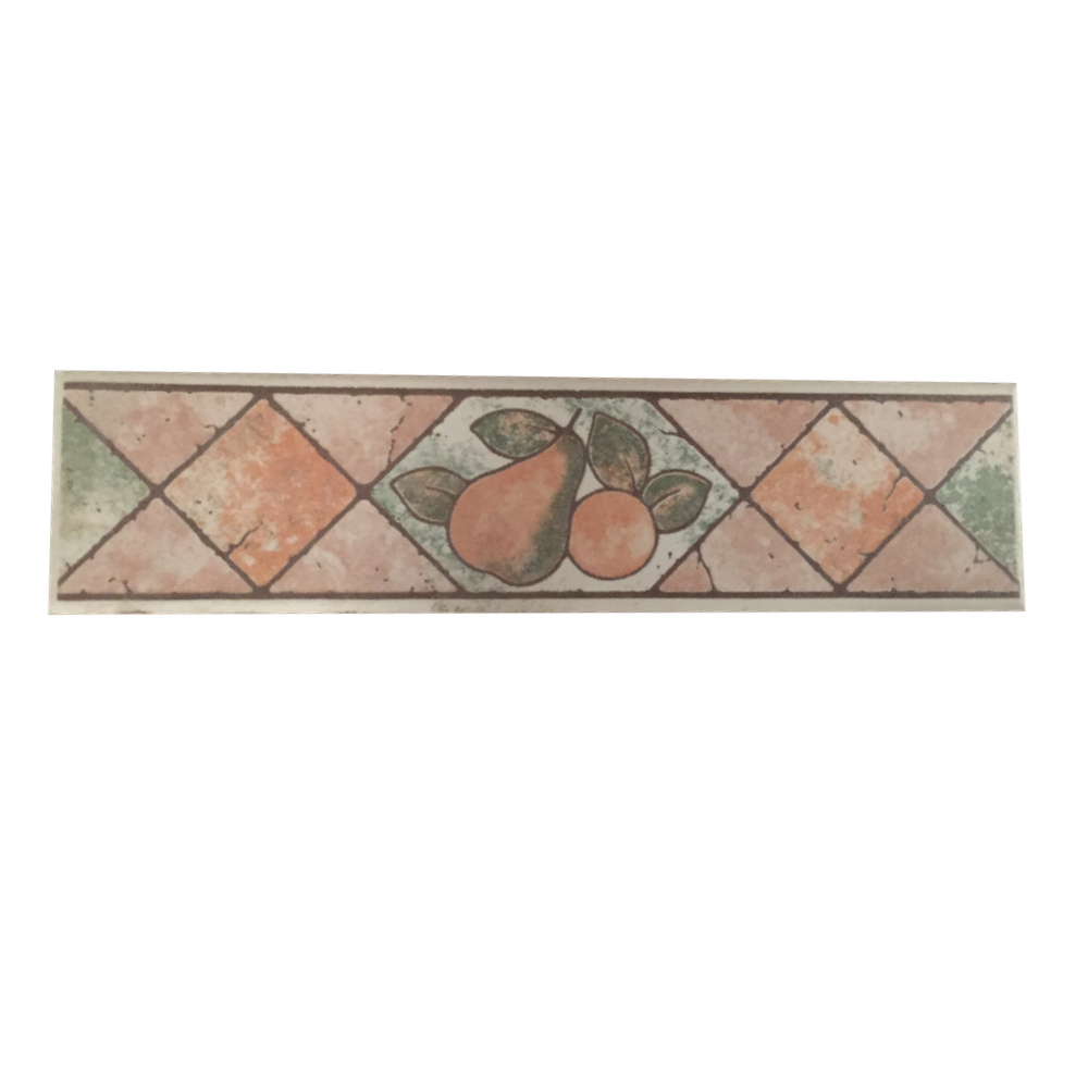 Pz Cenefa Tiberis Ocre 6x25