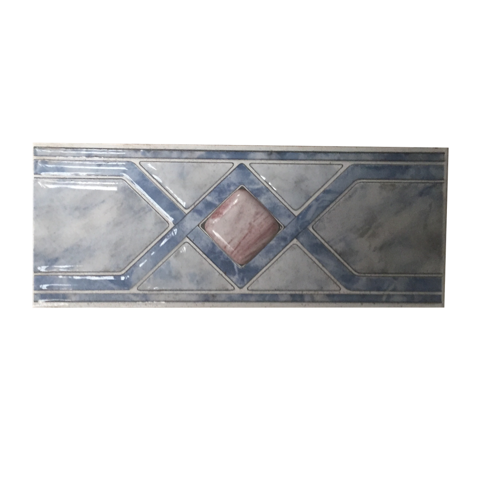 Pz Cenefa Tabarca Azul 10x25