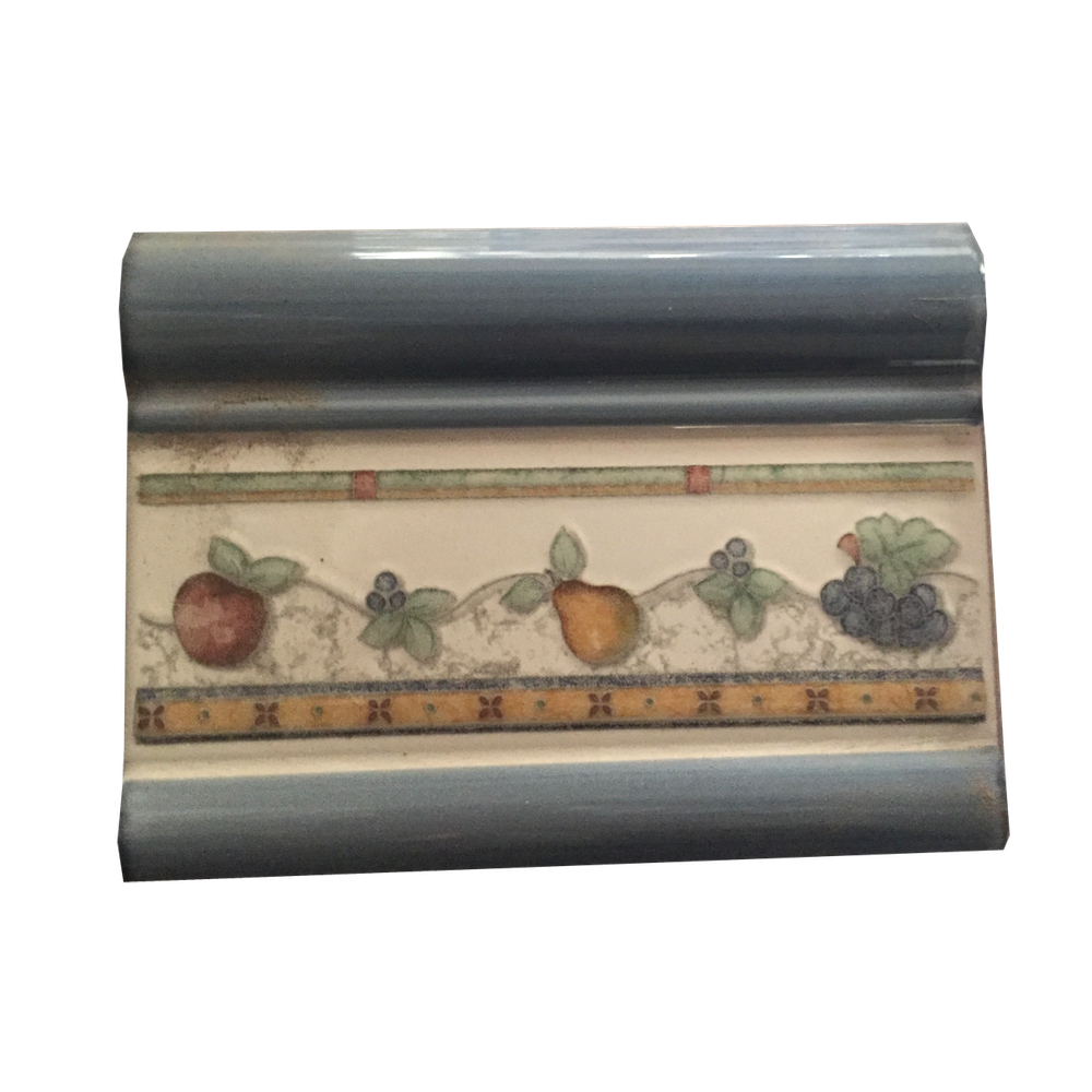 Pz Cenefa Roma Azul 15x20