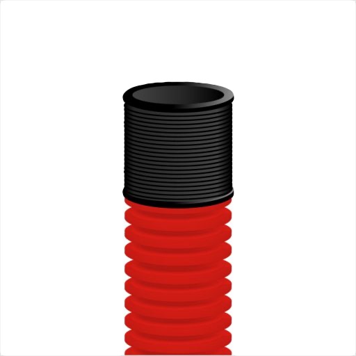 Tubo eléctrico rígido 160 mm de 6 mtrs