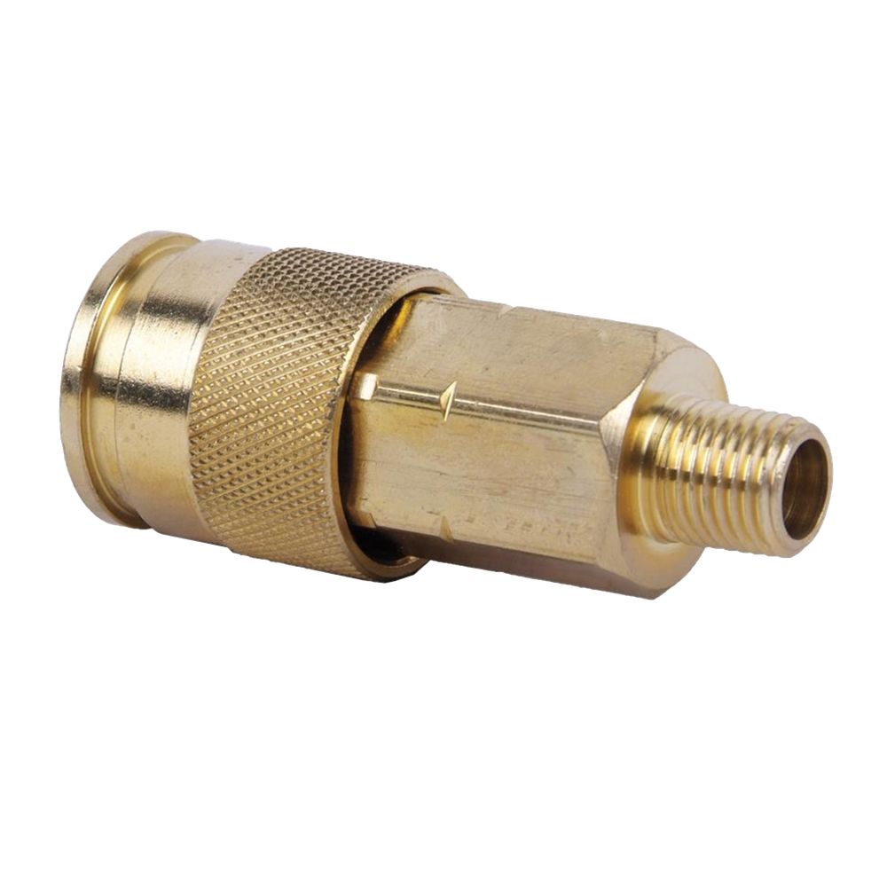 Enchufe Rápido Universal Gran Caudal Rosca Macho