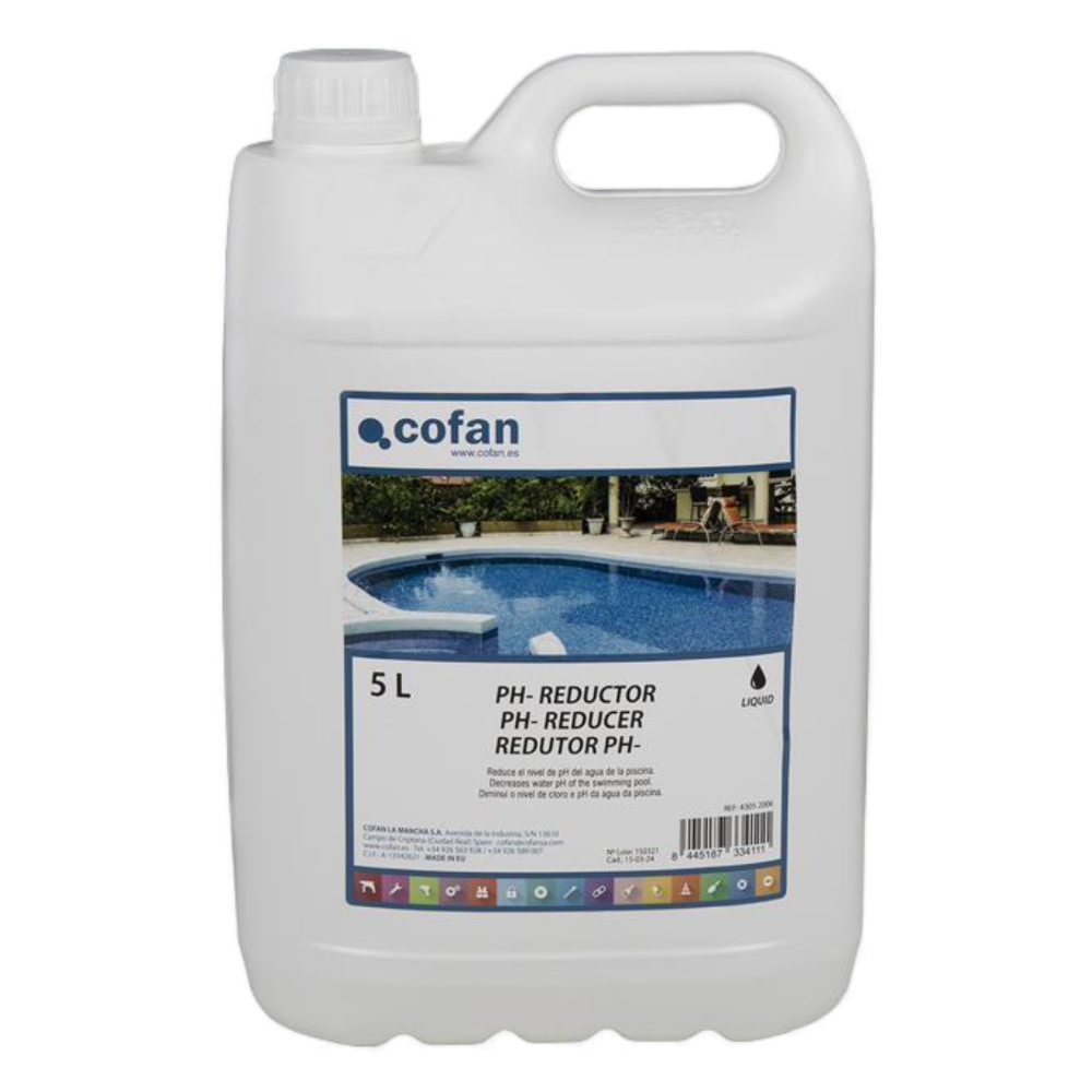 Reductor de PH para Piscinas 5 Litros Ref. 43052006