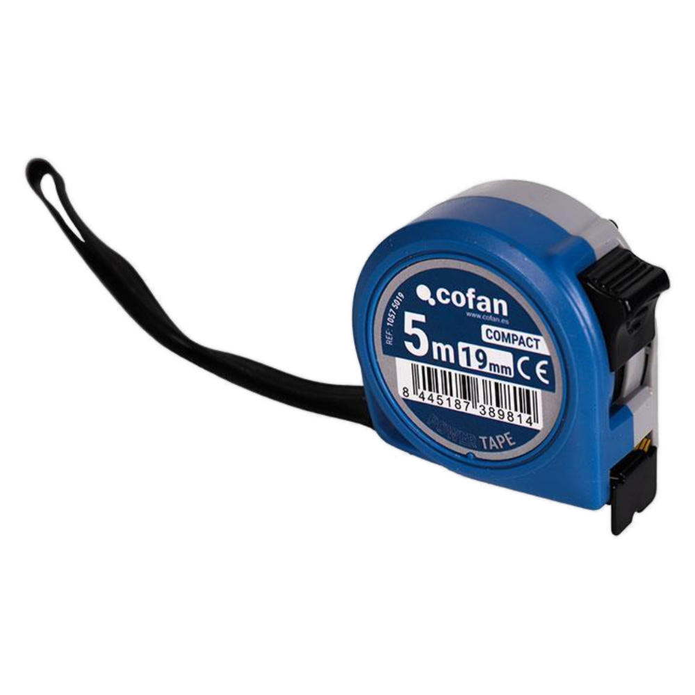 Flexometro Standar Azul 19 mm x 5 mt Ref. 10575019