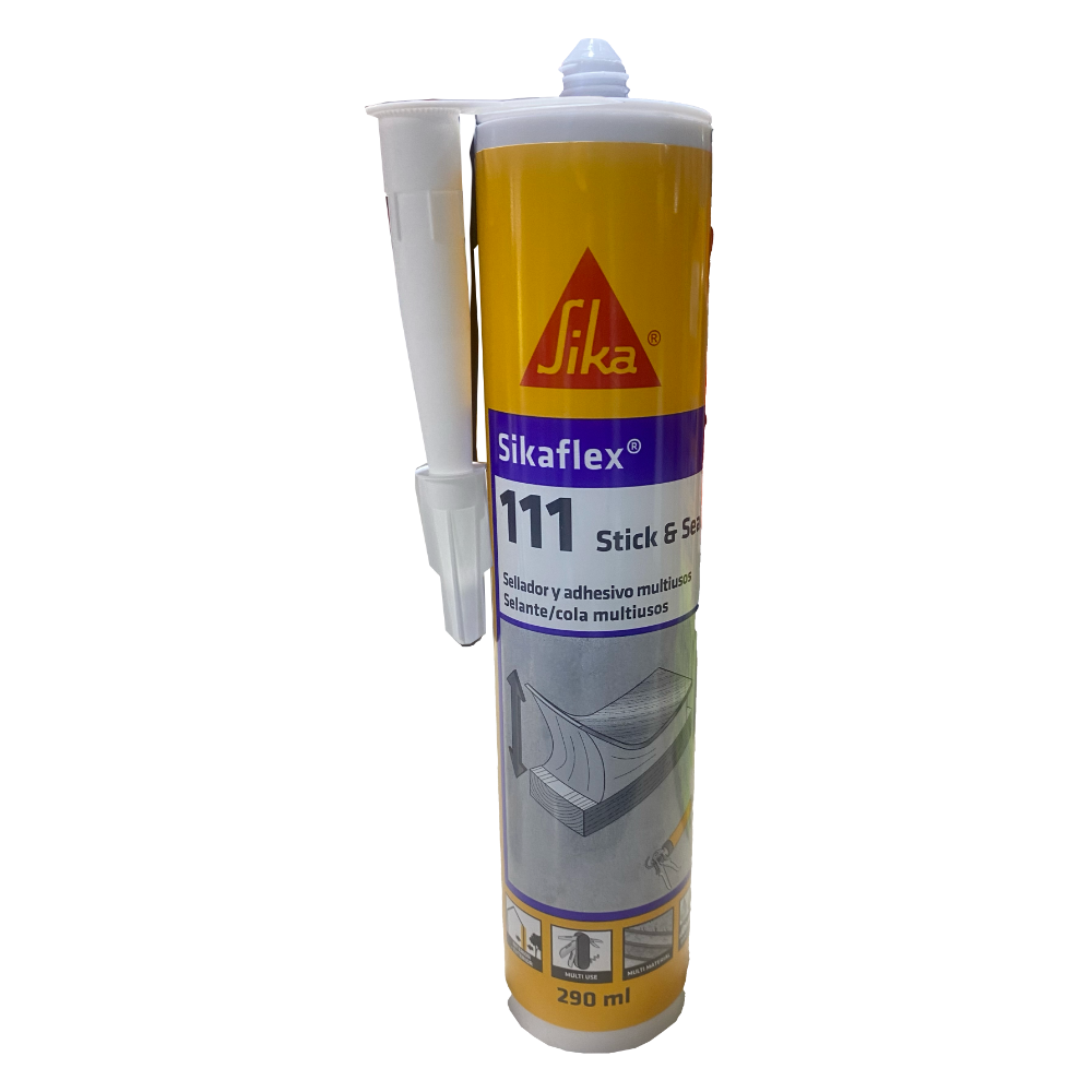 Sikaflex 111 Stick &amp; Seal Cartucho 290 cm3
