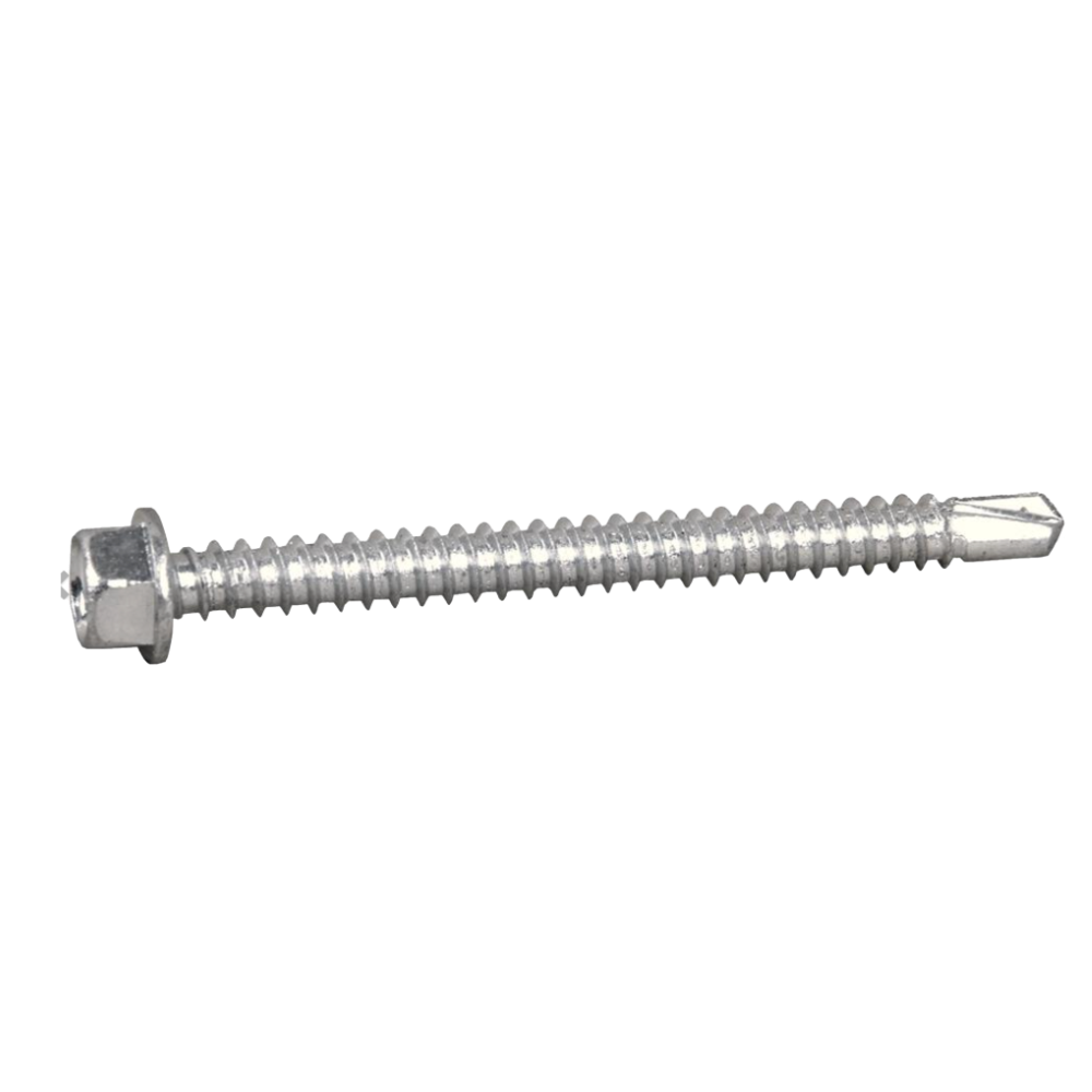 Tornillo Punta de Broca Autotaladrante DIN 7504K Cabeza Hexagonal Ø4,8 mm