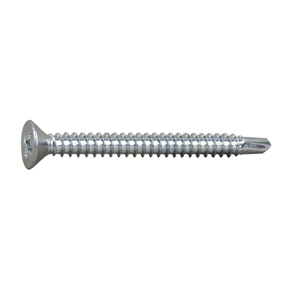 Tornillo Punta de Broca Autotaladrante DIN 7504P Cabeza Avellanada Ø3,9 mm