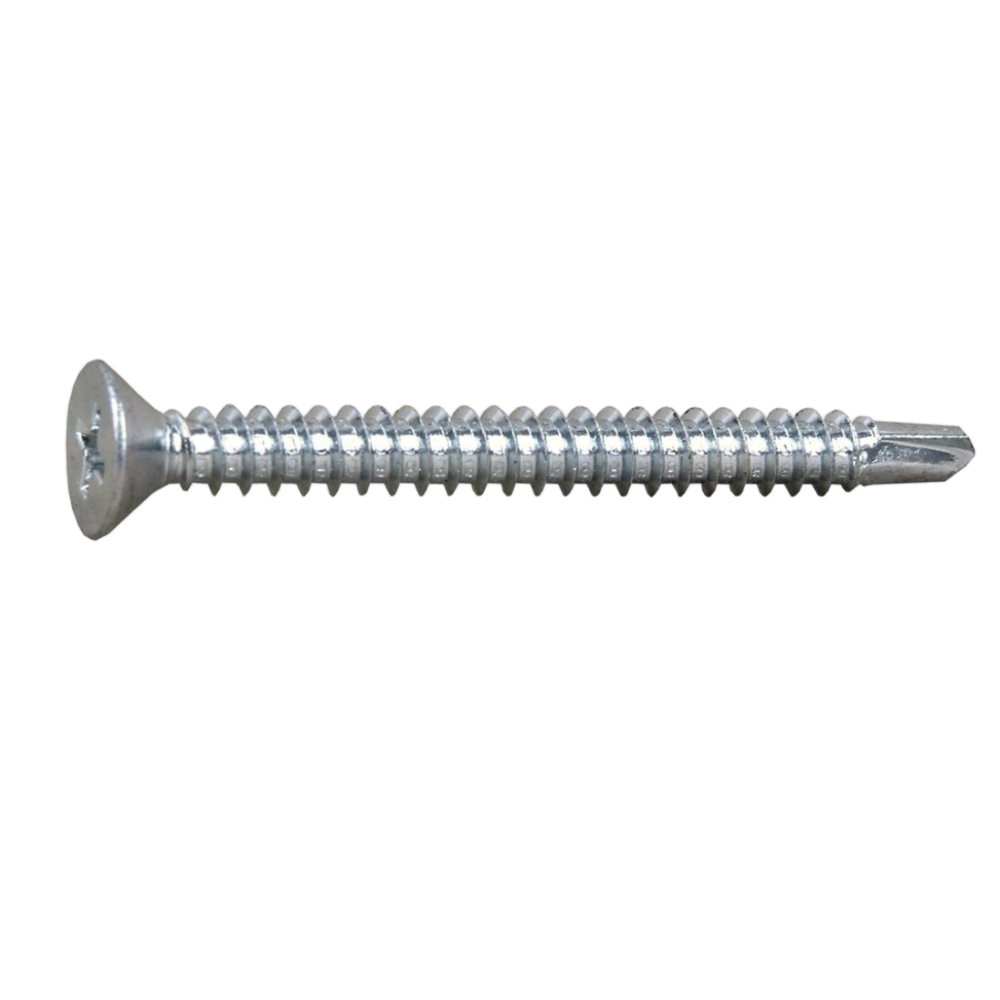 Tornillo Punta de Broca Autotaladrante DIN 7504P Cabeza Avellanada Ø4,2 mm