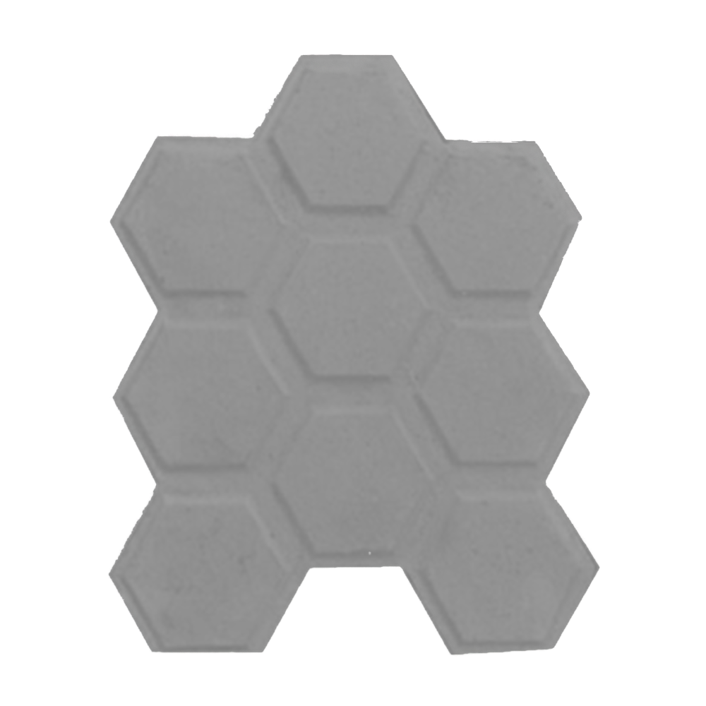 Pz Baldosa Hexagonal 27x22 Gris Ref. 9HEX